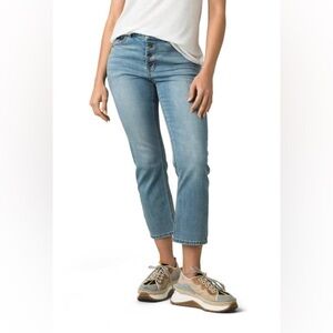 Prana Gram crop jeans in summer wash size 6/28